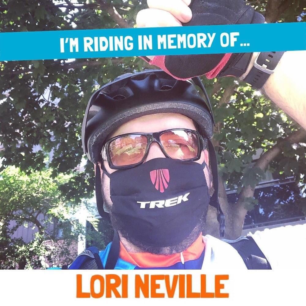 Finish Loris ride (main ride in Toronto. But ride wherever you are)