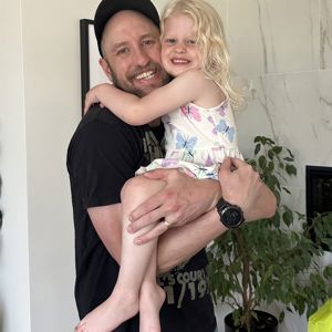 Mylah and Daddy