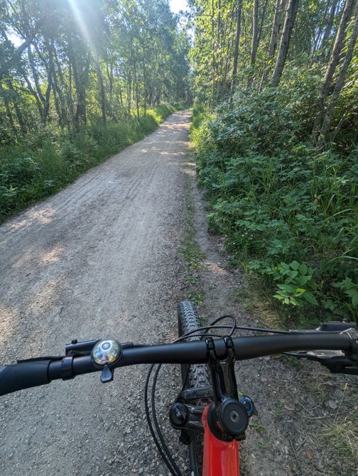 Riding in a heat wave