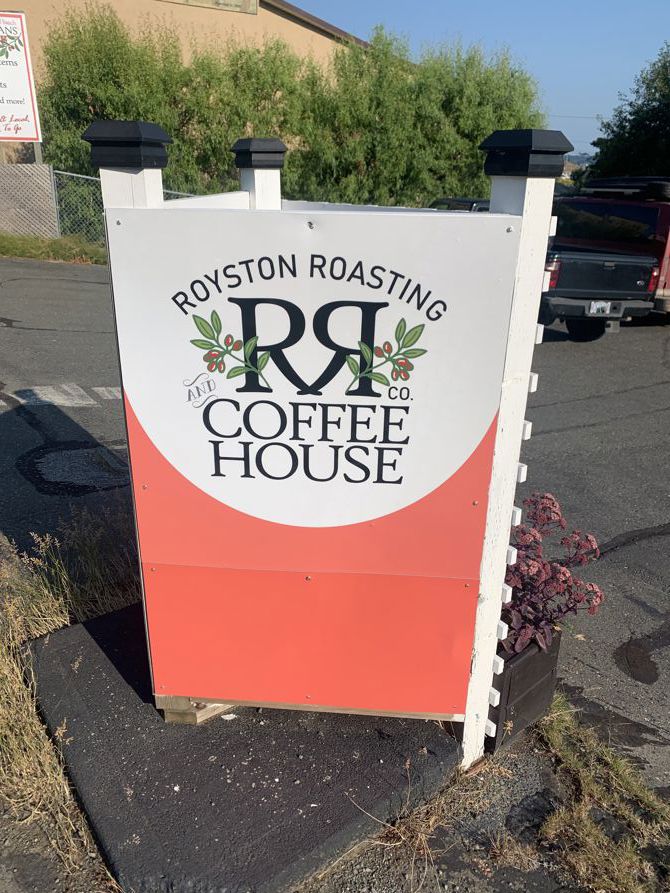 Mansfield Dr to Royston Coffee House plus Airport Loop