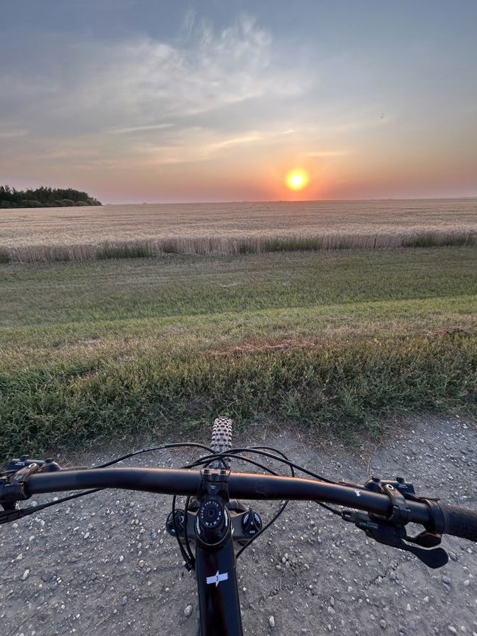 Biking