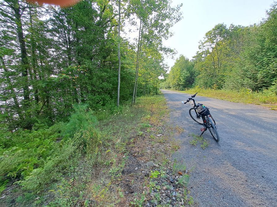 14.3 km ride - Algonquin Trail towards Braeside - Thursday, August 15, 2024