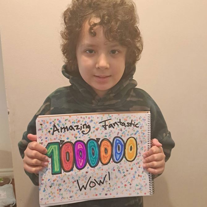 $ 1 Million Mark Reached