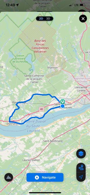First ride of my 1000km challenge