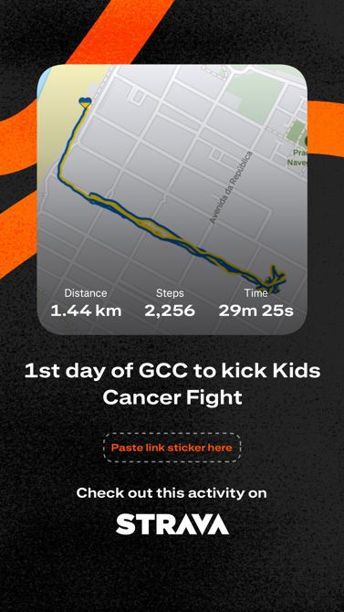 1st August 2025 first run 🏃 and walk as I cannot cycle.