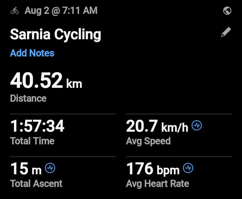 First ride!