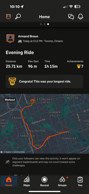 Short and smoky ride