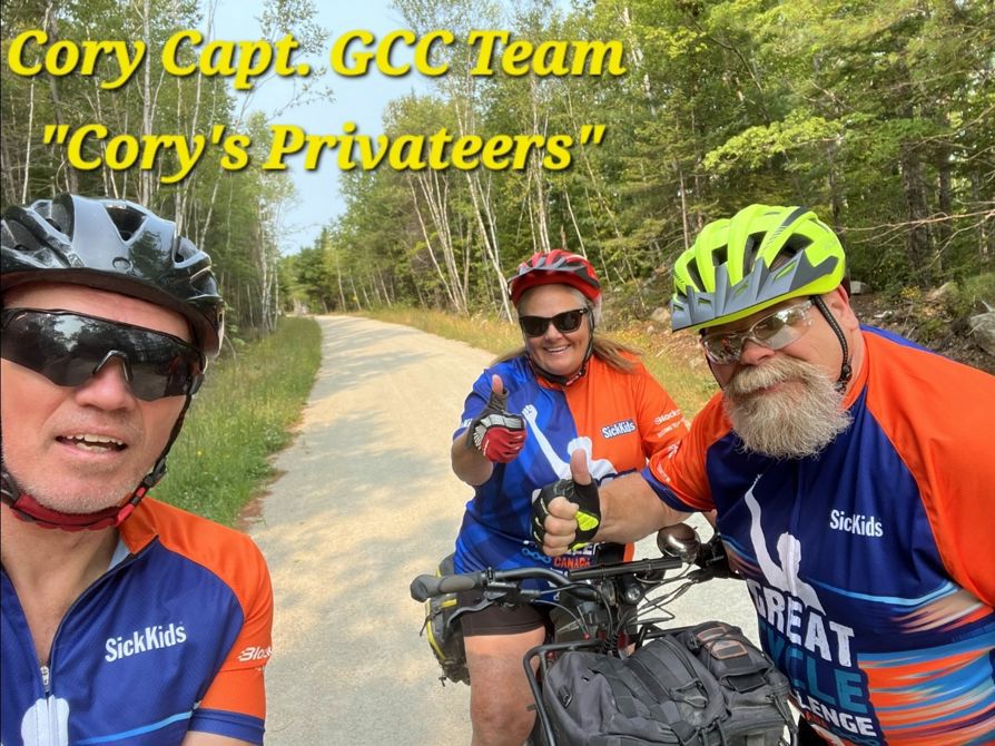 Hey met up with a Few GCC Team Captains on our Monday Ride.