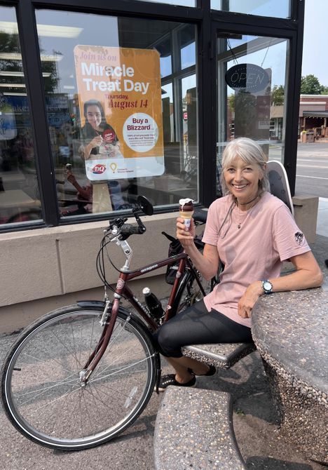 Riding with an intention