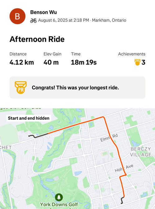 My fund raiser update