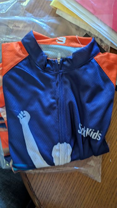 Jersey received!