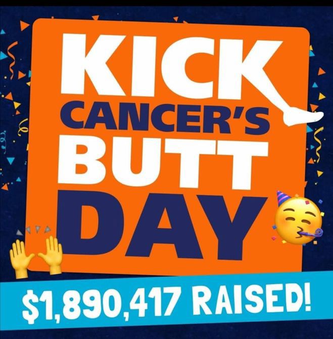 Kick Cancer's Butt Day - Huge Success