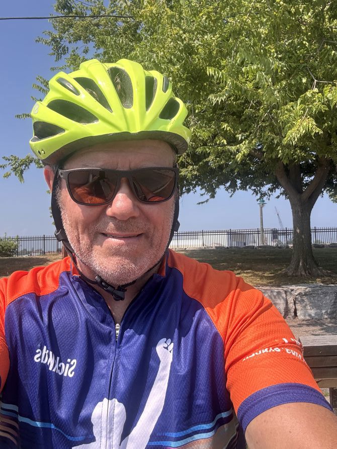 Who I’m riding for….