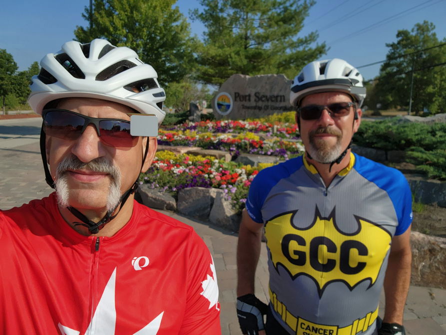 7:30 Ride to Port Severn 72km