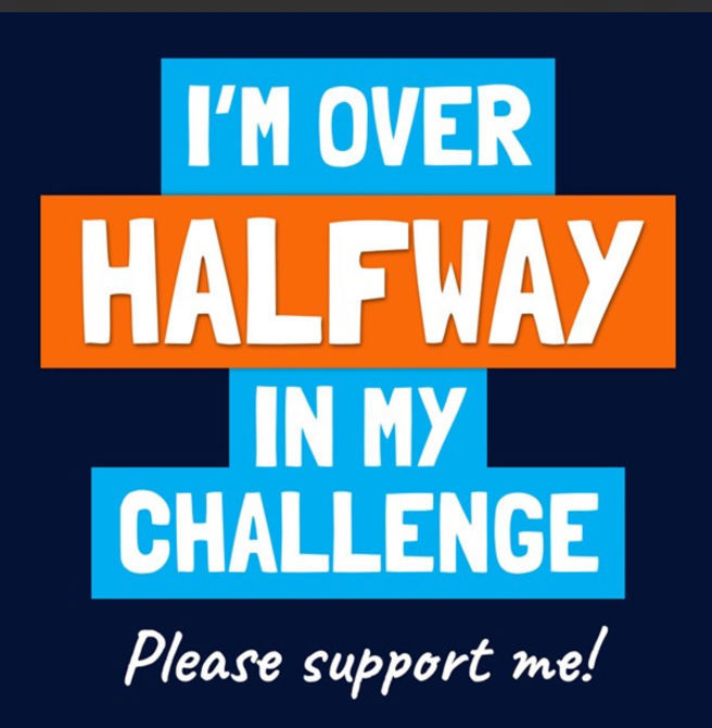 Over Halfway There!!