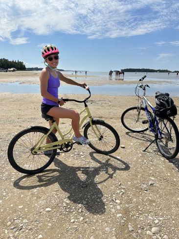 Madi and I ride , together for another Year