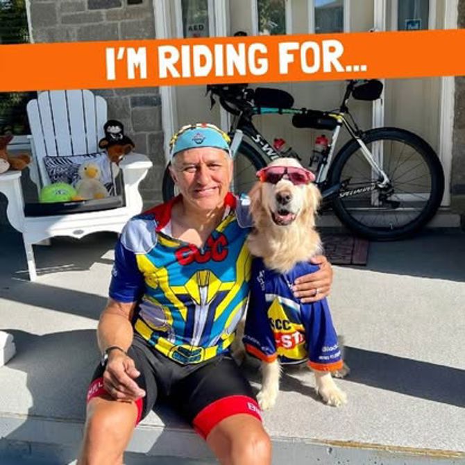 Monday August 25th of the final week Recovery Ride and a Sign