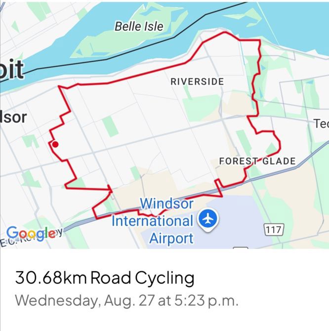 Aug 27 Ride - 2nd Last Ride