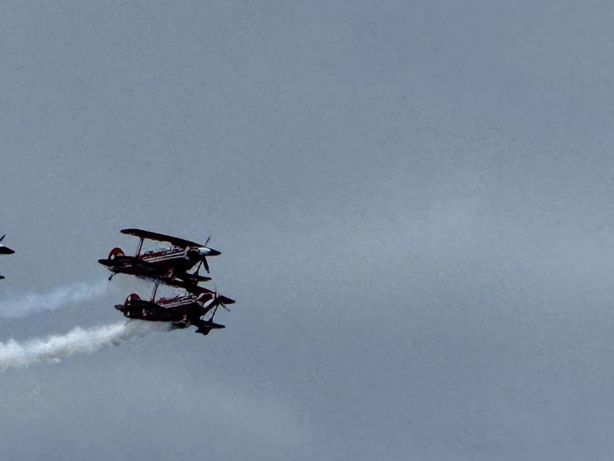 Air show mileage