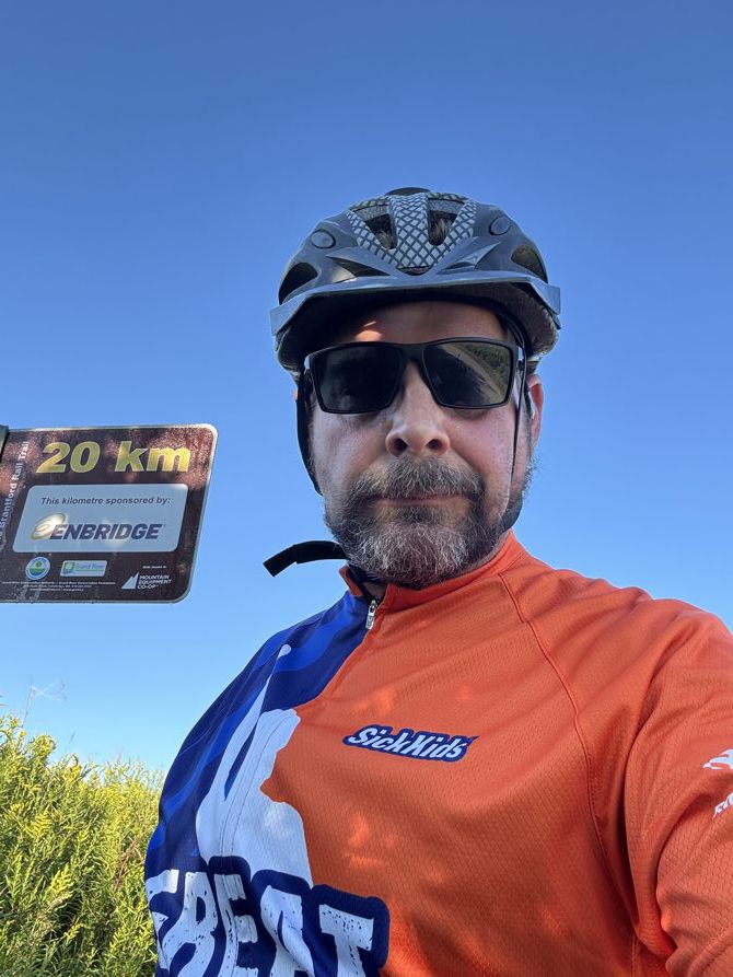 Great Ride today