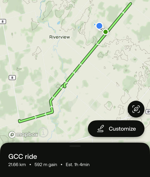 22 km