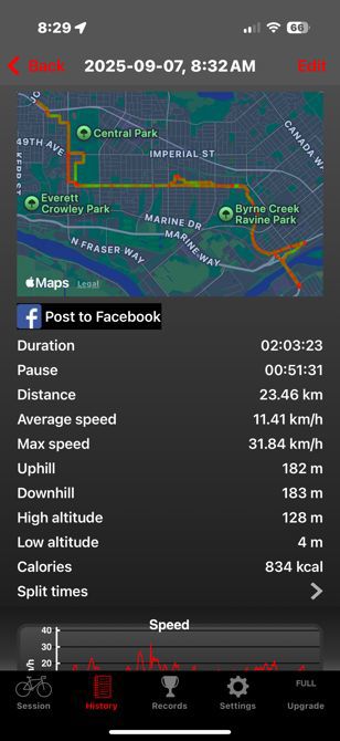 Early Am biking to kick butt cancer