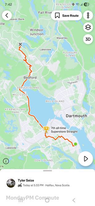 First full commute of 2026