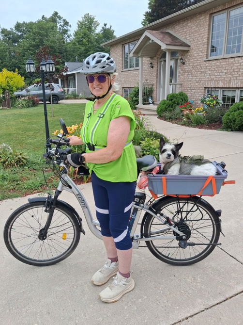 Day 1 of GCC Challenge and Alfie and I rode 36.3 km this beautiful morning!