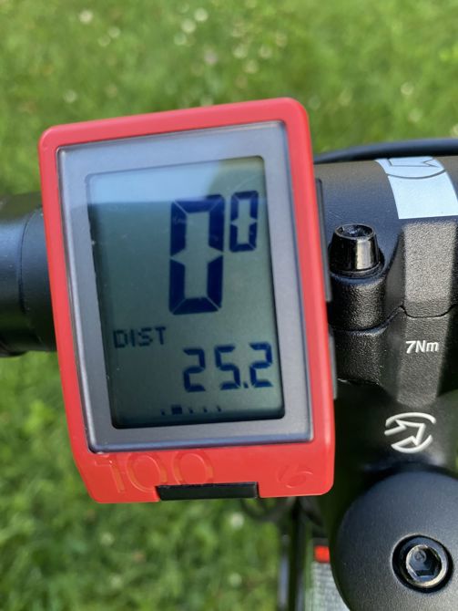 First ride, August 1st.