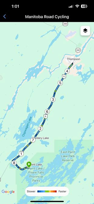 Ride 1 & 2 = 105 KM