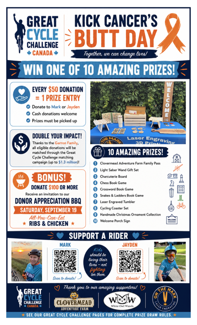 August 10 Amazing Prizes