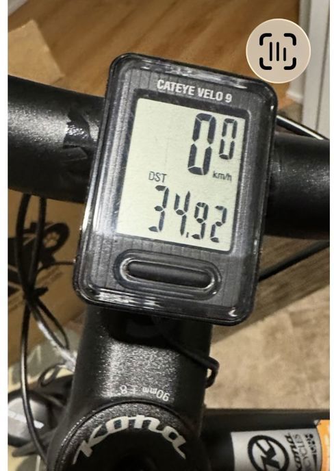 August 3rd ride 34.92 km