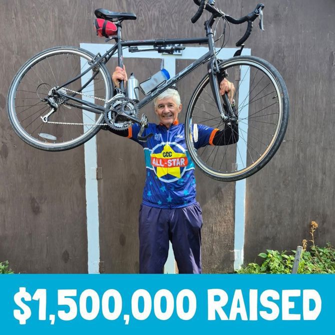 $1,500,000 Raised By All Riders