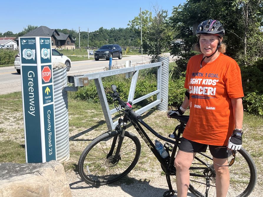 Bike ride to Arner and around town