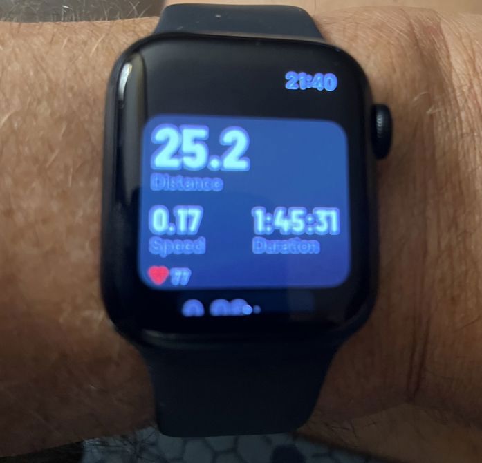 Late start  :-( but Day 5 epoch ride done !