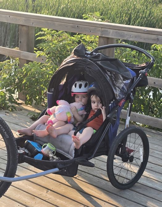 Towing my twins