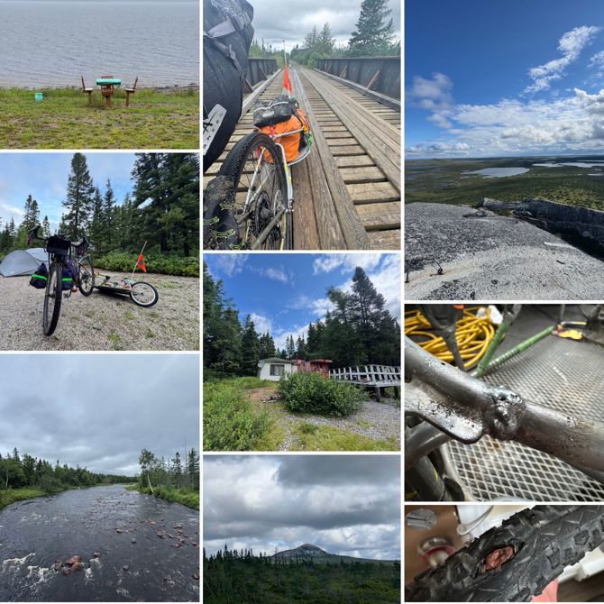 Three Days Update - 215km and 1,728 metres Later
