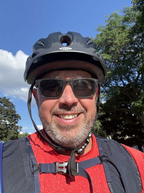 It’s hot! After work ride