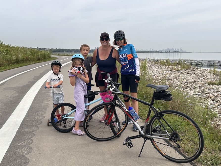 Kaylea and the kids!