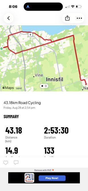 Innisfil, the water front and the Essa hill!