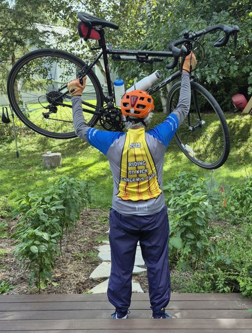 Annual Ride My Age Completed Today